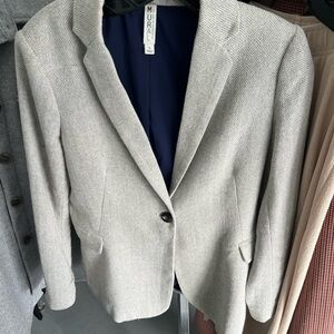 Mural Light Gray Women's Blazer
